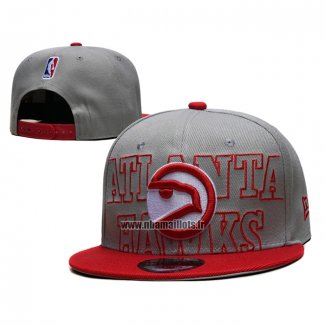 Casquette Atlanta Hawks 2023 NBA Draft 9FIFTY Gris