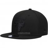 Casquette Chicago Bulls Black On Black 9FIFTY Snapback Noir