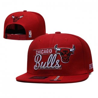 Casquette Chicago Bulls Rouge5