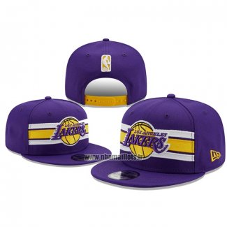 Casquette Los Angeles Lakers Strike 9FIFTY Snapback Volet