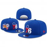 Casquette Philadelphia 76ers Icon 9FIFTY Snapback Bleu