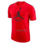 Maillot Manche Courte Chicago Bulls Essential Jumpman Rouge