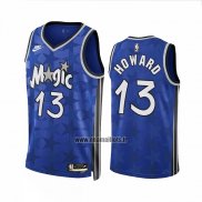 Maillot Orlando Magic Jett Howard NO 13 Classic 2023-24 Bleu