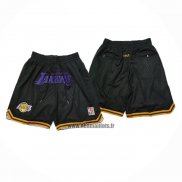 Short Los Angeles Lakers Retro Just Don 2024 Noir