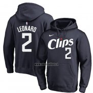 Veste a Capuche Los Angeles Clippers Kawhi Leonard Ville 2023-24 Bleu