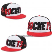 Casquette Houston Rockets 9FIFTY Snapback Blanc Rouge Noir