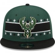 Casquette Milwaukee Bucks Stars 9FIFTY Snapback Vert