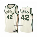 Maillot Boston Celtics Al Horford NO 42 Ville 2023-24 Blanc