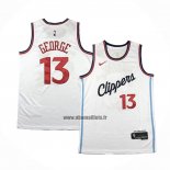 Maillot Los Angeles Clippers Paul George NO 13 Association 2024-25 Blanc