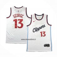 Maillot Los Angeles Clippers Paul George NO 13 Association 2024-25 Blanc