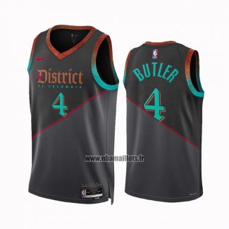 Maillot Washington Wizards Jared Butler NO 4 Ville 2023-24 Noir