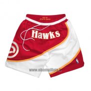 Short Atlanta Hawks 1986-87 Rouge