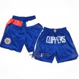 Short Los Angeles Clippers Icon Just Don Bleu