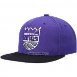 Casquette Sacramento Kings Mitchell & Ness Noir Volet