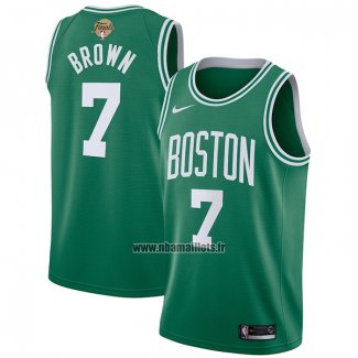 Maillot Enfant Boston Celtics Jaylen Brown NO 7 Icon 2024 Vert