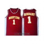 Maillot Mountzion Tracy Mcgrady No 1 Rouge