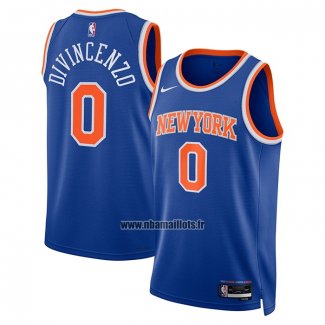 Maillot New York Knicks Donte Divincenzo NO 0 Icon Bleu