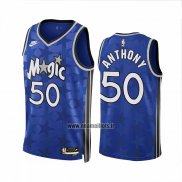 Maillot Orlando Magic Cole Anthony NO 50 Classic 2023-24 Bleu