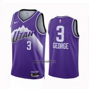 Maillot Utah Jazz Keyonte George NO 3 Ville 2023-24 Volet