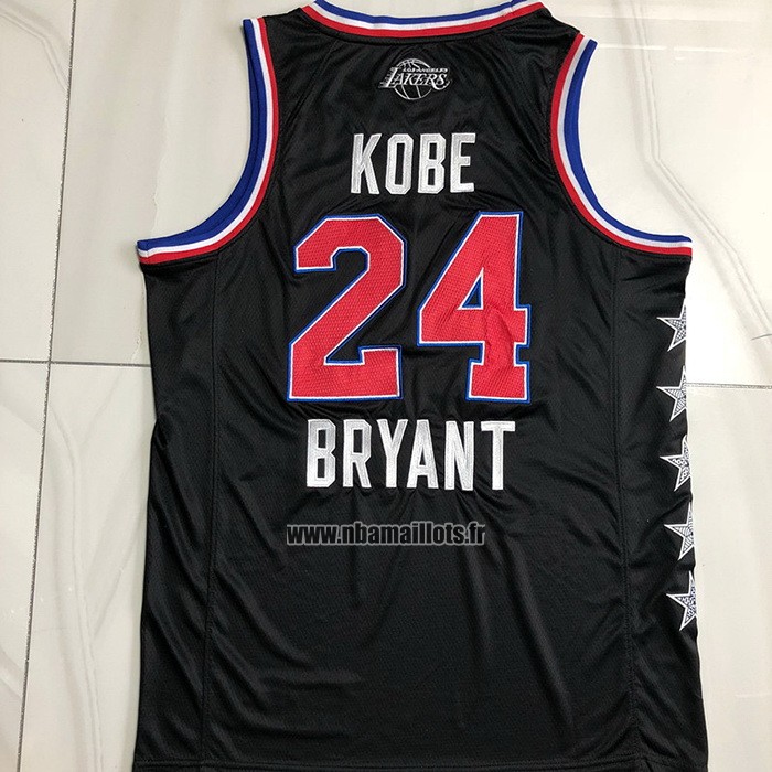 Maillot All Star 2015 Kobe Bryant NO 24 Noir